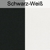 Weishäupl Acryl Blockstreifen Schwarz-Weiß