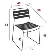 Fermob Stuhl Surprising - Maße