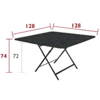 Fermob Tisch Caractere - Maße