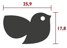 Fermob Untersetzer Picoti - Maße