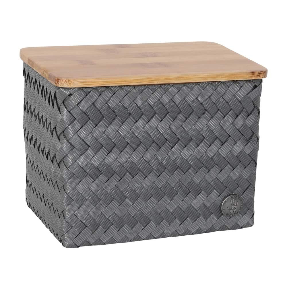 Handed by Korb Top Fit Small High, mit Bambusdeckel