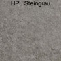 Tischplatte HPL Steingrau