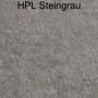 HPL Tischplatte steingrau