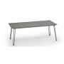 Weishäupl Tsch Slope, 200 x 90 cm, mit HPL-Tischplatte Steingrau
